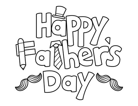 Happy Father S Day Coloring Pages For Kids Printable Father S Day