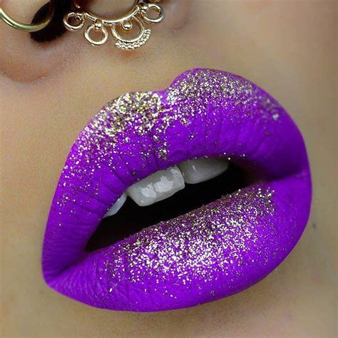 Lipstick Art Purple Lipstick Purple Eyes Lip Art Lipsticks Nice Lips Perfect Lips Makeup