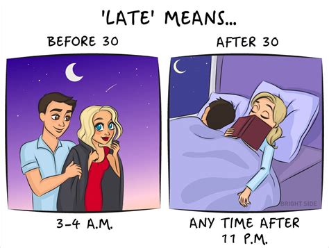 These Illustrations Perfectly Capture The Difference Between Life In