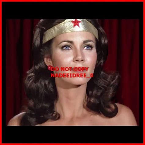 LYNDA CARTER SEXY Hot American Actress Miss Wonder Woman 8X10 Photo EUR