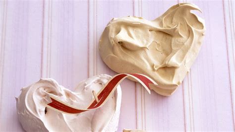 Pillowy Meringue Hearts Recipe Martha Stewart