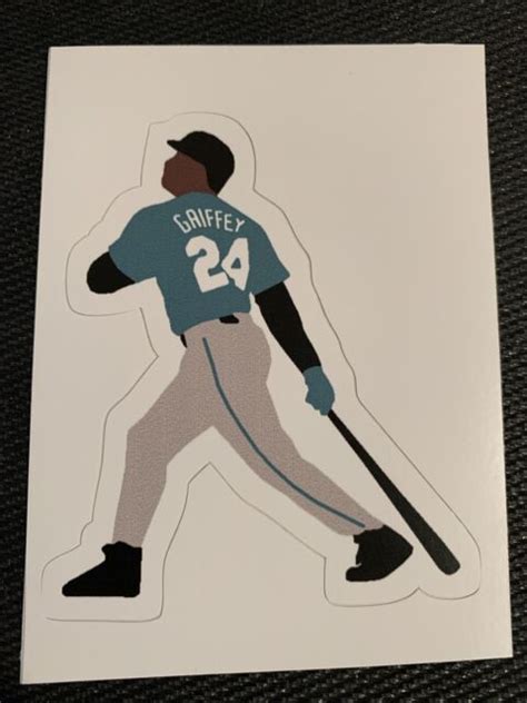 Ken Griffey Jr Sticker Decal 24 27 X 33 Free Shipping Mlb Baseball