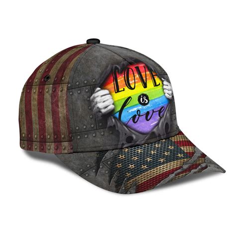 Lgbt Pride American Classic Cap Hat The Happy Wood