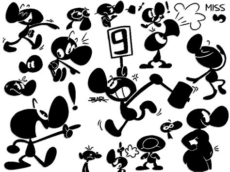 Mr Game And Watch Pile By Riorosa On Newgrounds