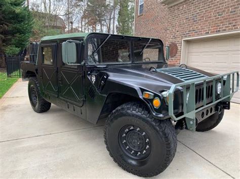1987 Am M998 Military Humvee And Trailer Low Miles 22200 Waxhaw