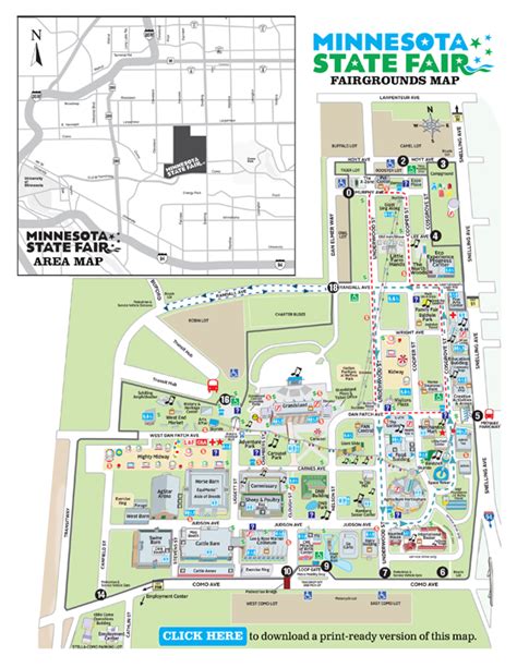 Mn State Fair Parking Map