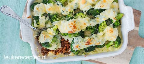 Ovenschotel Met Gehakt En Broccoli Leukerecepten