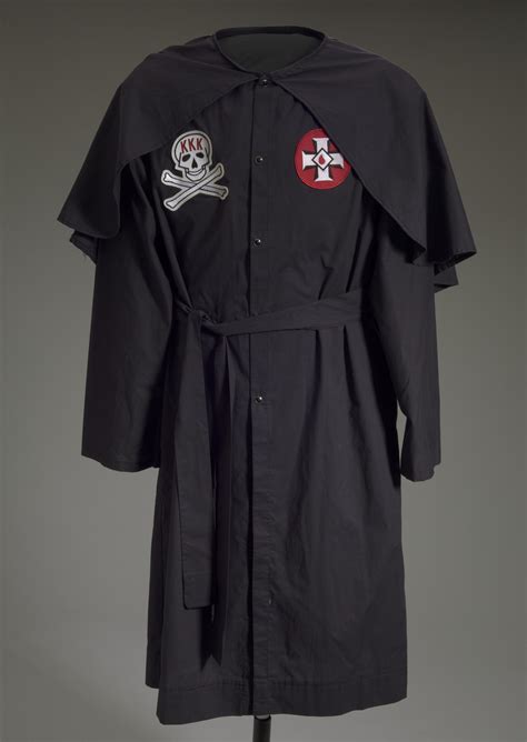 Ku Klux Klan Night Hawk Robe Used By Stetson Kennedy Smithsonian Institution