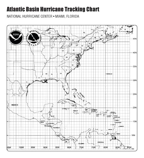 During hurricane season, making hurricane tracking charts is a popular weather activity and hobby for students, teachers, and weather enthusiasts alike. H1>Hurricane Season '99 - Printable Hurricane Tracking Map ...