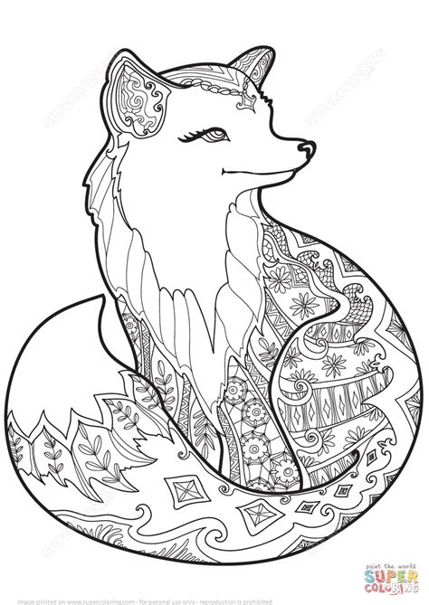 Just click on the printer icon in the upper right corner of the coloring. Baby Fox Coloring Pages at GetColorings.com | Free ...