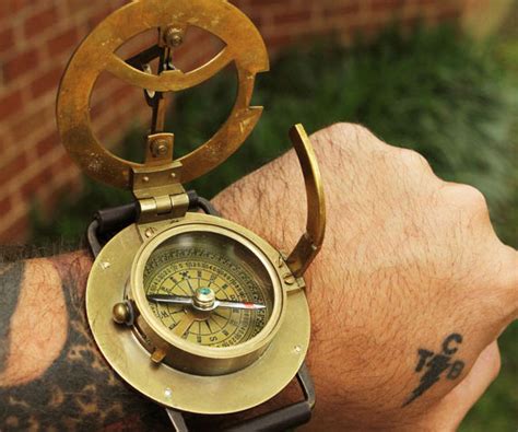 Steampunk Wrist Compass