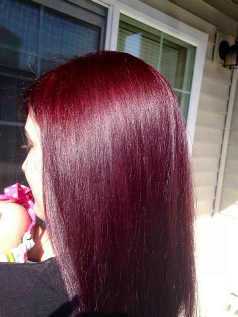 Dark Cherry Red Hair Cherry Red Hair Burgundy Hair Hair Color