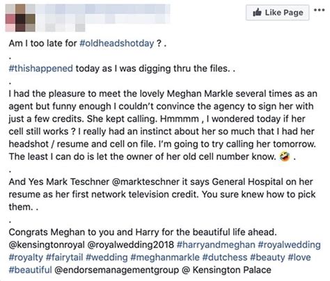 Meghan Markles Old Headshot And Résumé Resurface Online Reveals