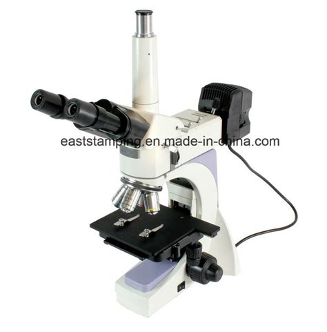 China Ajx 102 Laboratory Metallographic Trinocular Microscope For Pcb