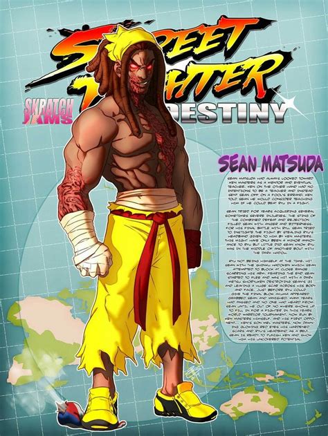 Street Fighter Destiny Sean Matsuda Sean Matsuda Artes Marciais