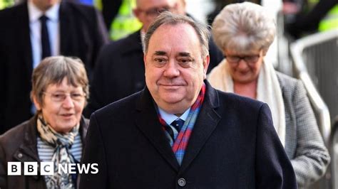 Alex Salmond To Stand Trial On Sex Offence Charges Bbc News