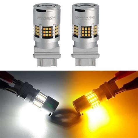 Led Front Turn Signal Bulbs W Built In Resistor No Hyperflash Pair