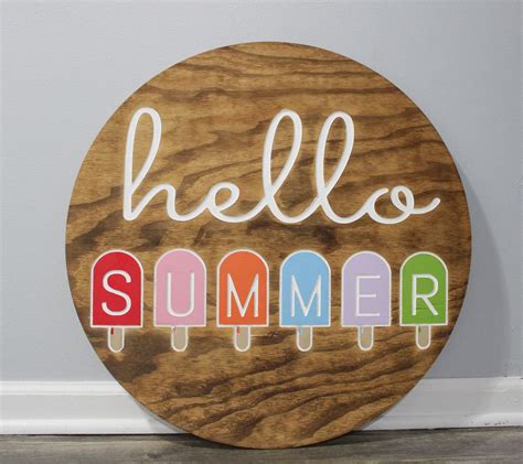 Hello Summer Sign In 2020 Summer Signs Hello Summer Kids And Parenting