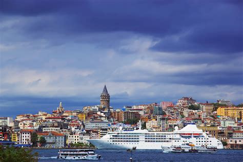 The Bosphorus River Divides The City In Two And A Boat Trip Is One Of