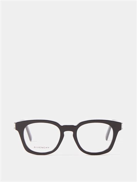 black 4g d frame acetate glasses givenchy matches uk