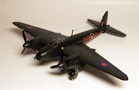 De Havilland Mosquito Nf Mkii Night Fighter 172 Scale Diecast Model