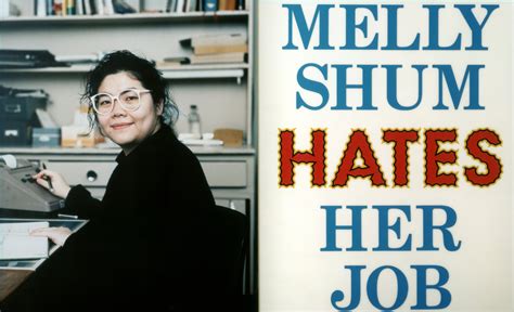 melly shum hates her job billboard museum nl