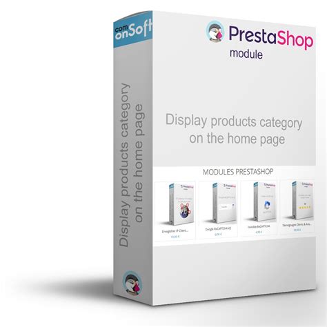 Prestashop module Display products of a category on homepage