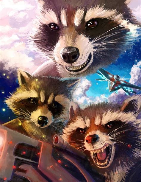 Rocket Raccoon Montage By Soihtuss Guardians Of The Galaxy Rocket