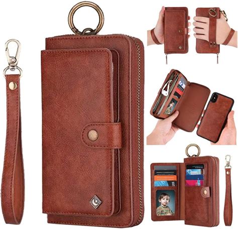 Iphone Xs Max Leather Flip Case Coveriphone Xs Max Wallet