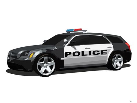 Police Car Cops · Free Vector Graphic On Pixabay