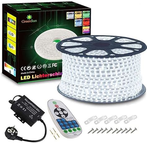 GreenSun LED Lighting Flexible Ruban à LED 30m Blanc Froid LED Strip