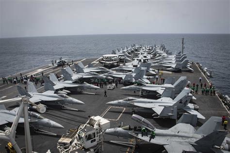 Dvids Images The Flight Deck Aboard The Nimitz Class Aircraft