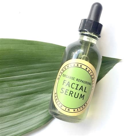 Organic Facial Serum For Sensitive Skin With Helichrysum And Etsy
