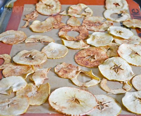 Oven Baked Apple Chips Flavor From Scratch