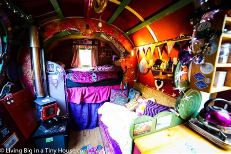 Living Big In A Tiny House Life In A Magical Gypsy Vardo Style Caravan