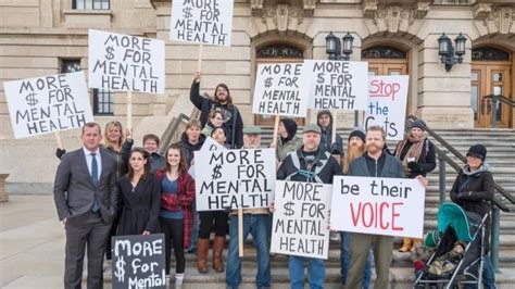 Protesters Fight Mental Health Cuts Cbc News