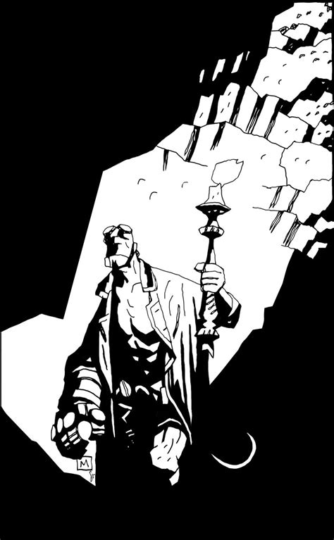 Hellboy By Mike Mignola Graphic Book Graphic Novel Comic Book Artists
