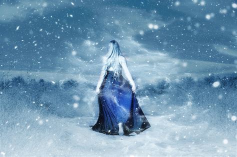 Free Images Landscape Person Creative Snow Cold Winter Girl