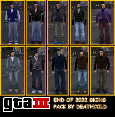 Gta 3 Skins Collection Addon Grand Theft Auto Iii Moddb