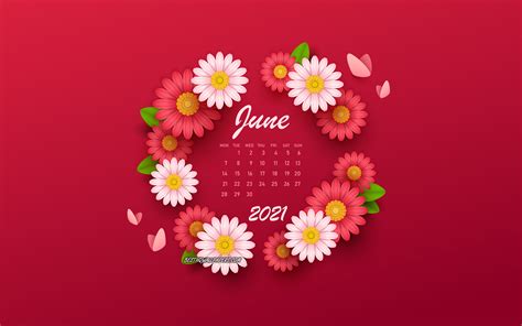 Berikut ini link download kalender 2021 format pdf pdf jpg png dengan kulaitas hd. Download wallpapers 2021 June Calendar, background with ...