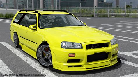 Assetto CorsaステージアSTAGEAR34 The Boys Nissan Stagea R34 アセットコルサ