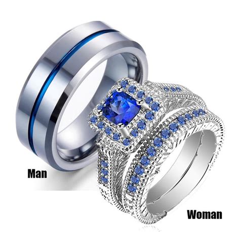 Platinum Wedding Ring Sets For Her Jenniemarieweddings