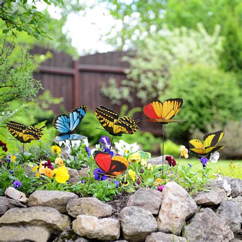 Butterfly Garden Stakes Topnerdgear