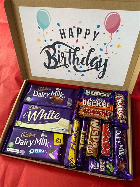 Cadbury Dairy Milk Chocolate Sweet Gift Box Hamper For Eid Etsy Finland