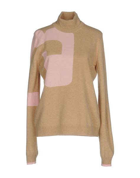 Lyst Paco Rabanne Turtleneck In Natural