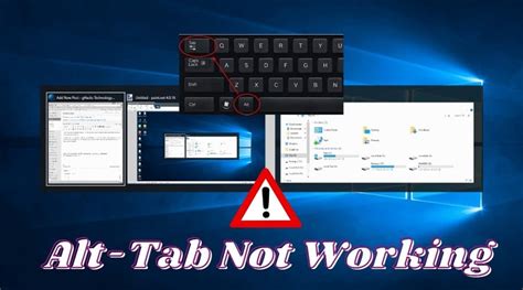 8 Ways To Fix Alt Tab Shortcut Not Working On Windows