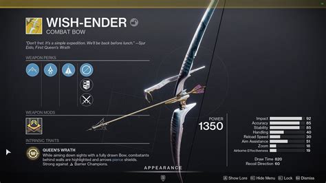 Destiny 2 How Good Is Wish Ender Right Now 2022