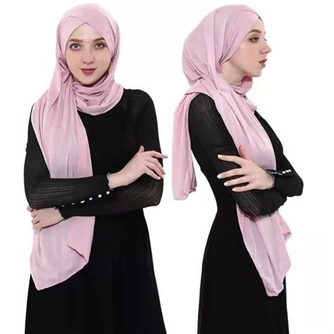 High Quality Muslim Hijab Fashion Scarf Malaysia Arab Prayer Shawl Sexy