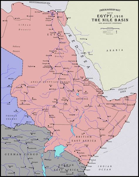 Zweikaiserpakt Alternate History Egypt And Sudan 1916 Imaginarymaps