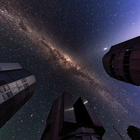 Milky Way Over The Very Large Telescope Photograph By Babak Tafreshi